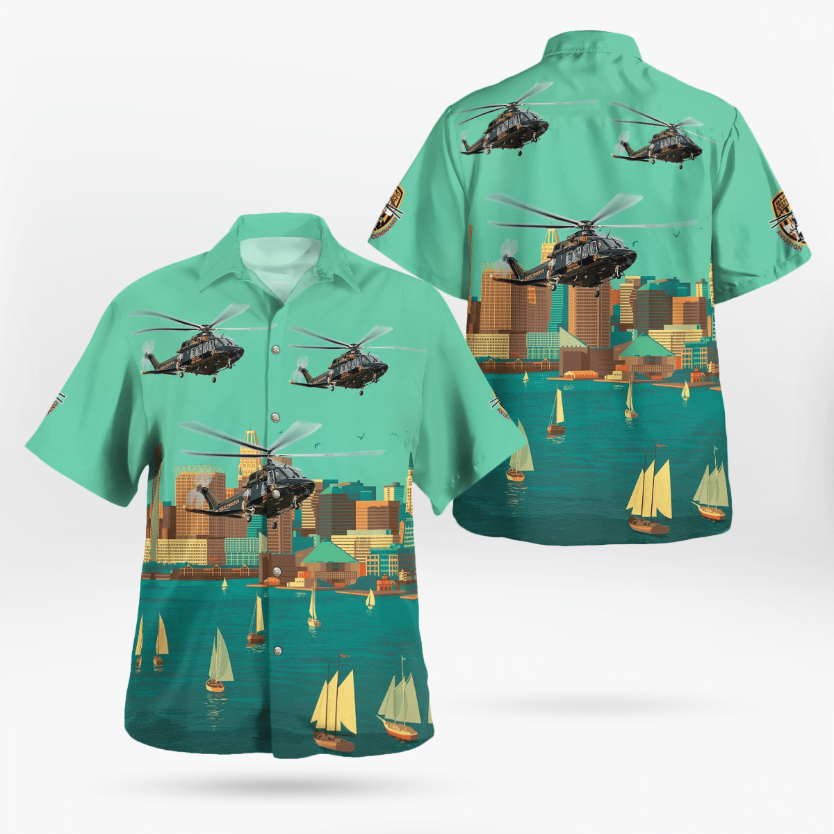 Maryland State Police Trooper 2 Hawaiian Shirt