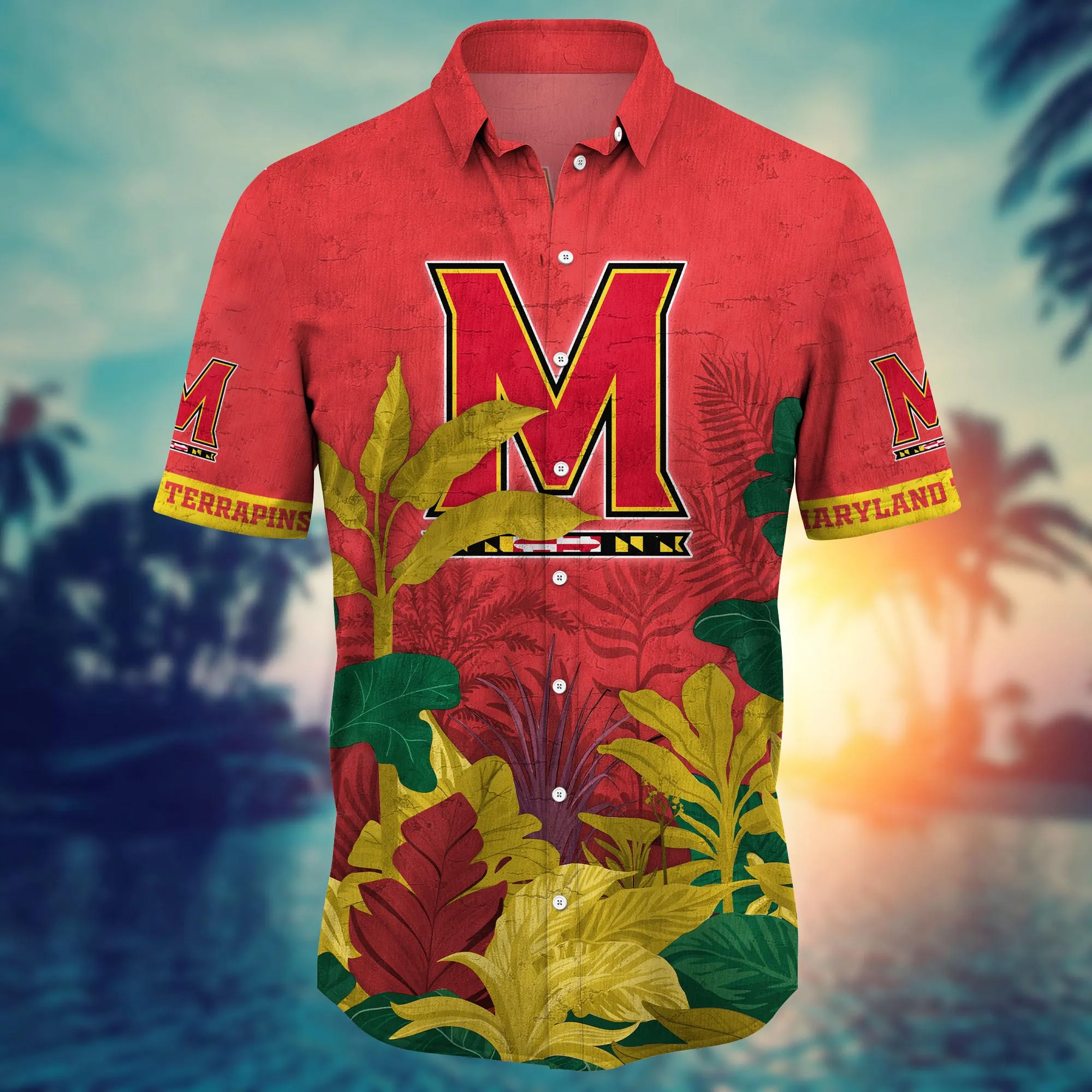 Maryland Terrapins NCAA Hawaiian Shirt Heat Penalty Game Shirts