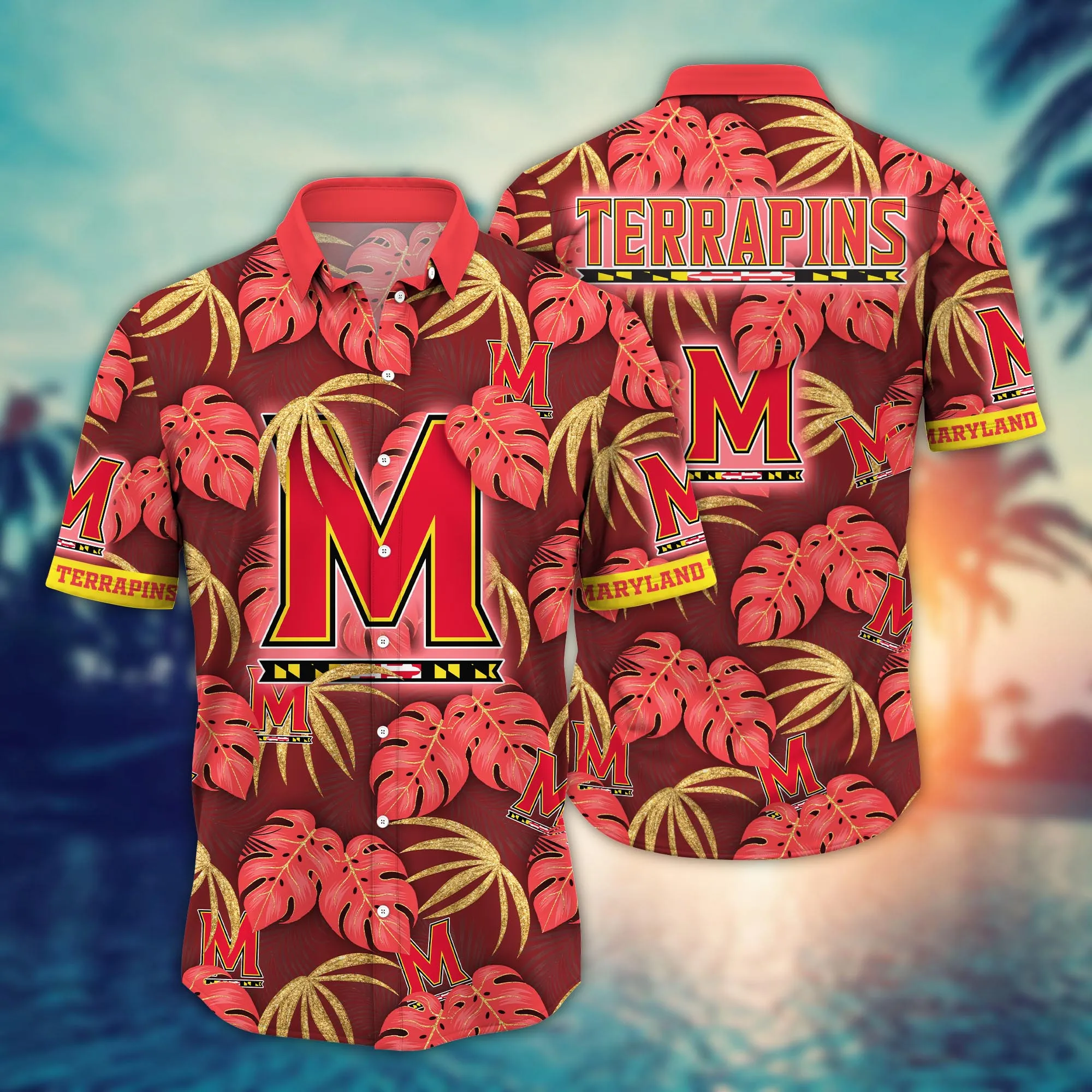 Maryland Terrapins NCAA Hawaiian Shirt Vacation Time Soccer Fest Shirts Maryland Terrapins NCAA Hawaiian Shirt Vacation Time Soccer Fest Shirts