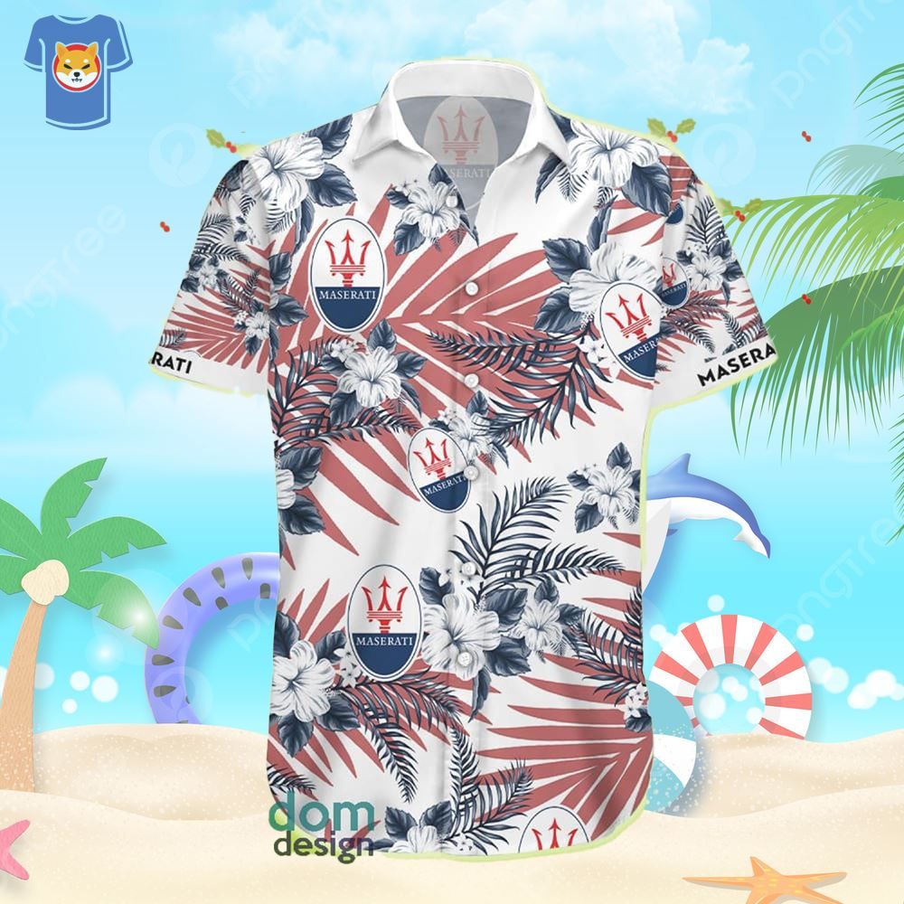 Maserati Aloha Beach Gift Hawaiian Shirt For Men And Women