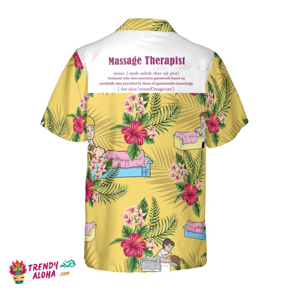 Massage Therapist Hawaiian Shirt