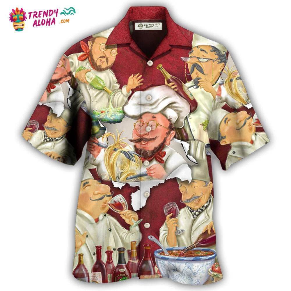 Master Chef Cooking Art Style Hawaiian Shirt – Trendy Aloha Master Chef Cooking Art Style Hawaiian Shirt – Trendy Aloha