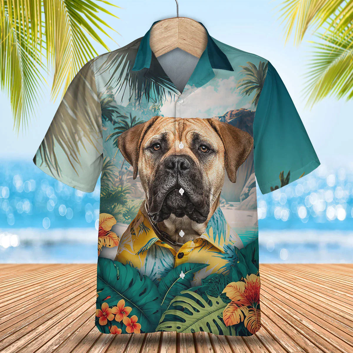 Mastiff Trendy Hawaiian Shirt, Dog Lover Trendy Hawaiian Shirt, Summer Trendy Hawaiian Shirt For Men And Women