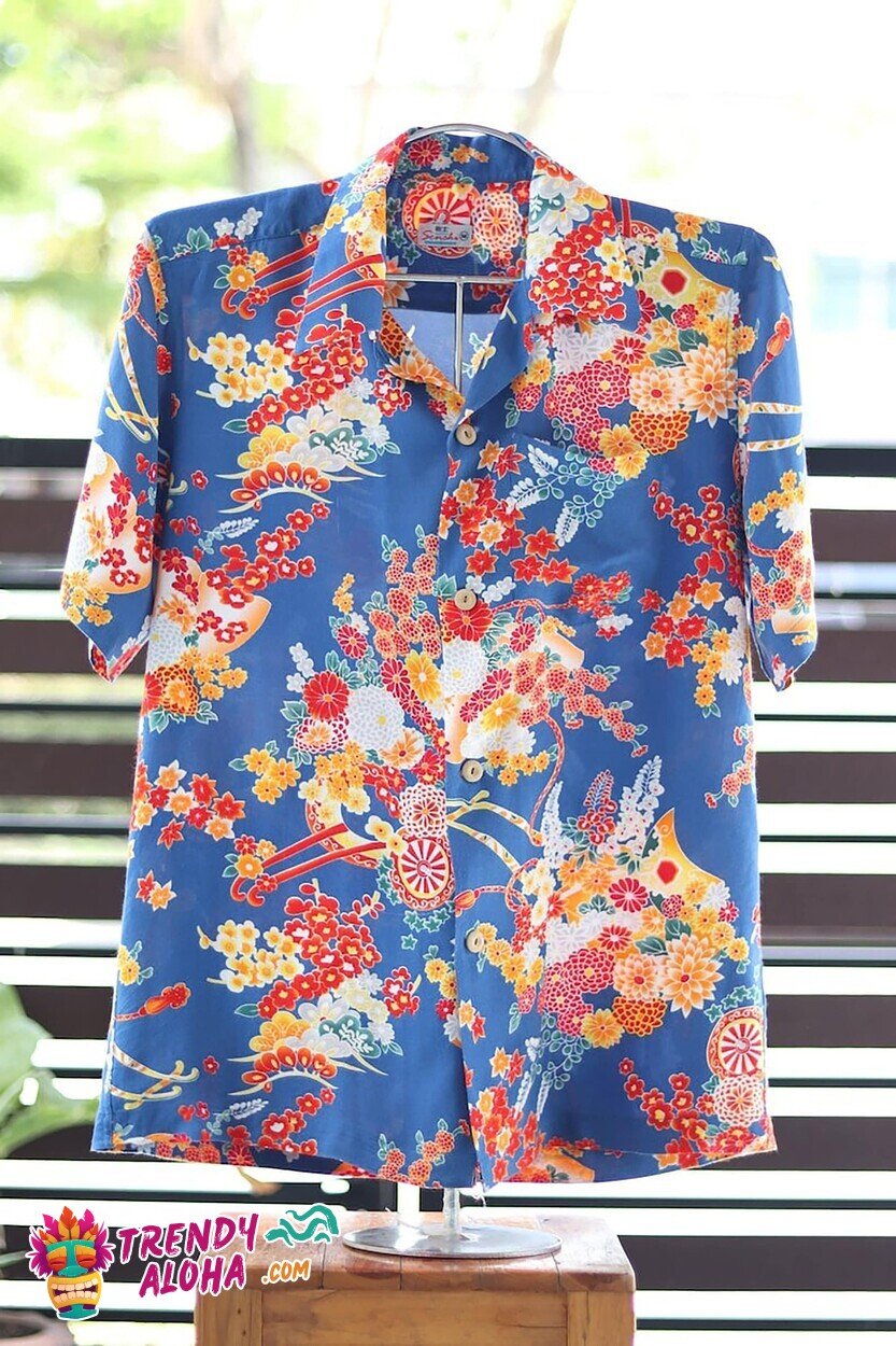 Matching Family Hawaiian Cotton Aloha Shirts Made in Hawaii Men