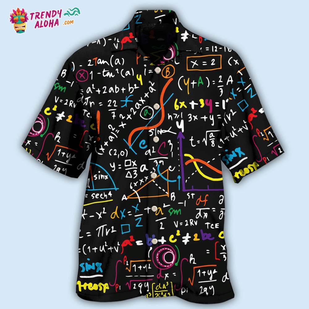 Math Basic Mathematics Style Hawaiian Shirt – Trendy Aloha
