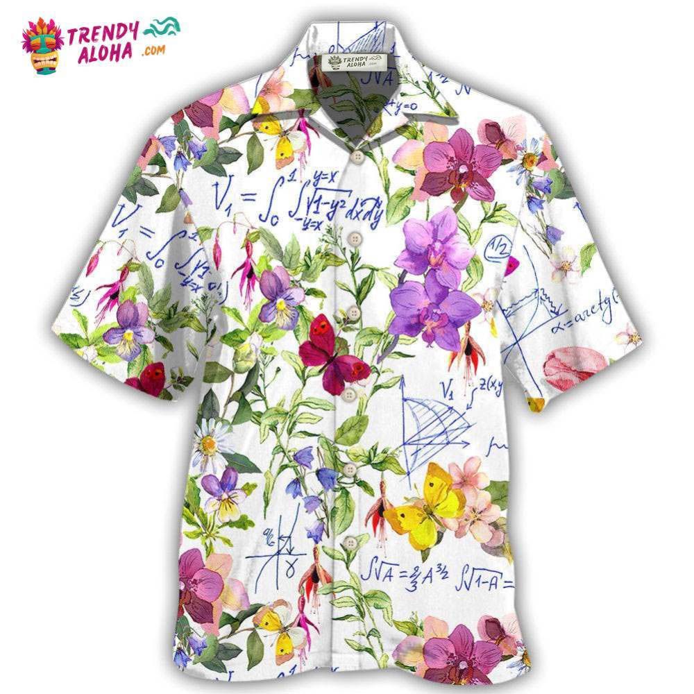 Math Floral Lovely Style Hawaiian Shirt – Trendy Aloha Math Floral Lovely Style Hawaiian Shirt – Trendy Aloha