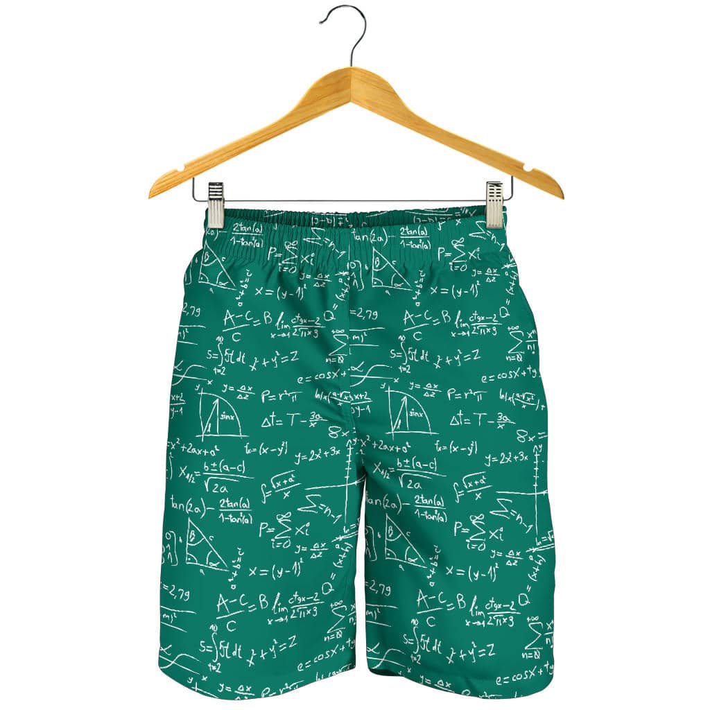 Math Pattern Print Design 01 For Men Women Kid Shorts