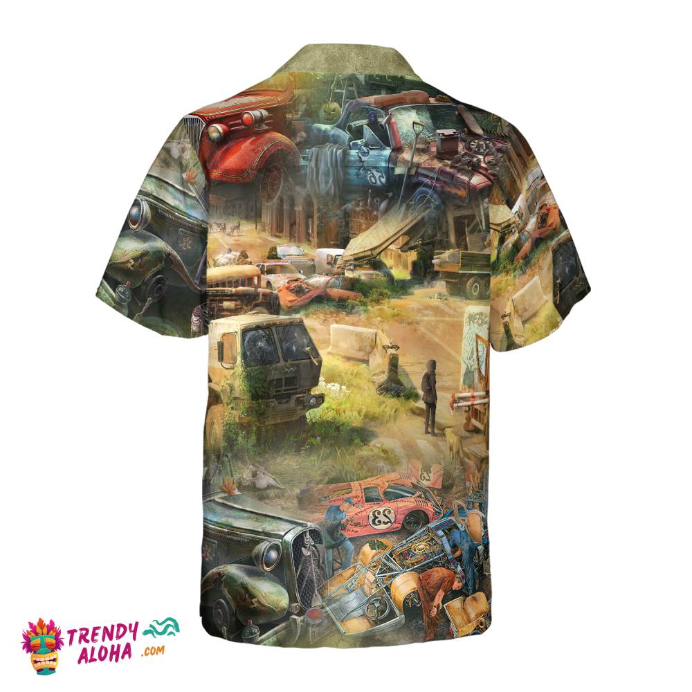 Mechanic Repairs Everything Hawaiian Shirt