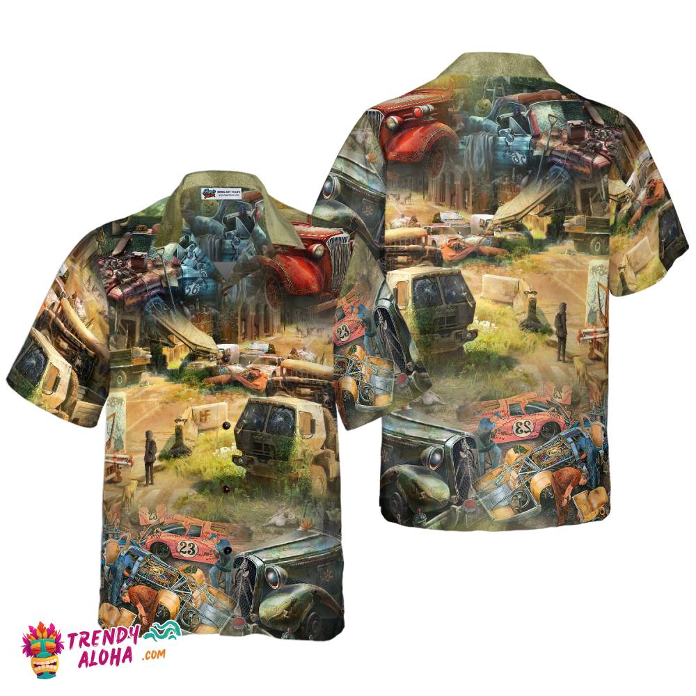 Mechanic Repairs Everything Hawaiian Shirt Mechanic Repairs Everything Hawaiian Shirt