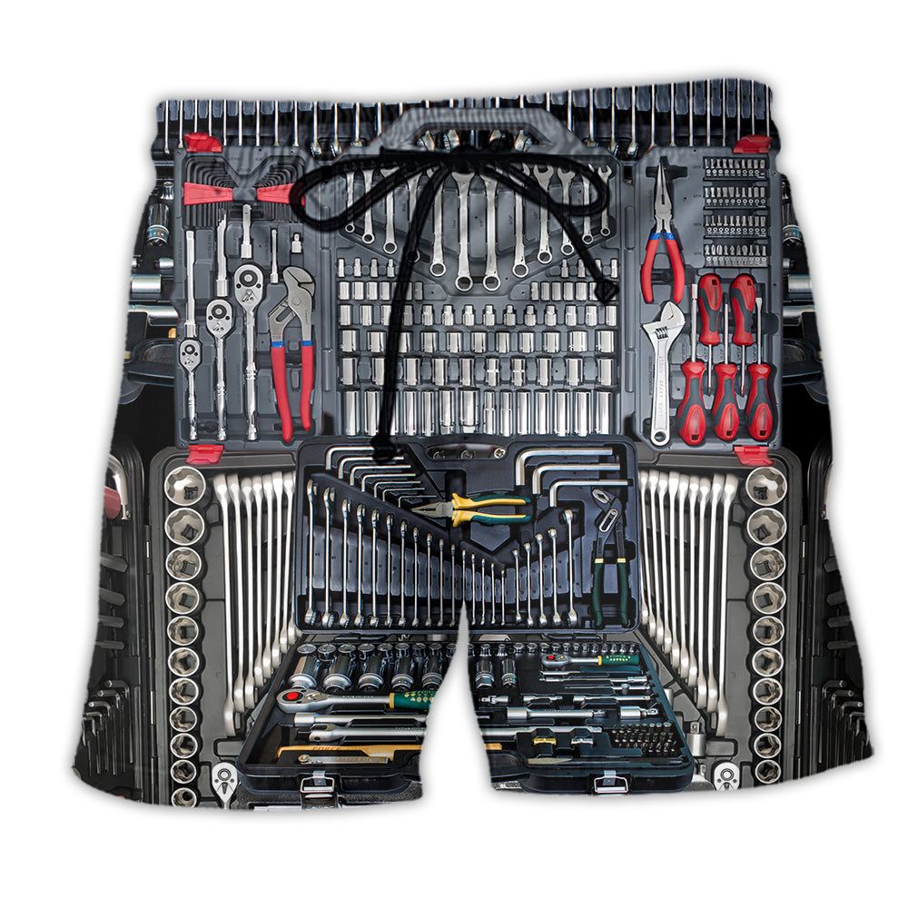 Mechanic Thing You Wouldn’t Understand Mechanic Tool Trendy Aloha Hawaiian Beach Shorts