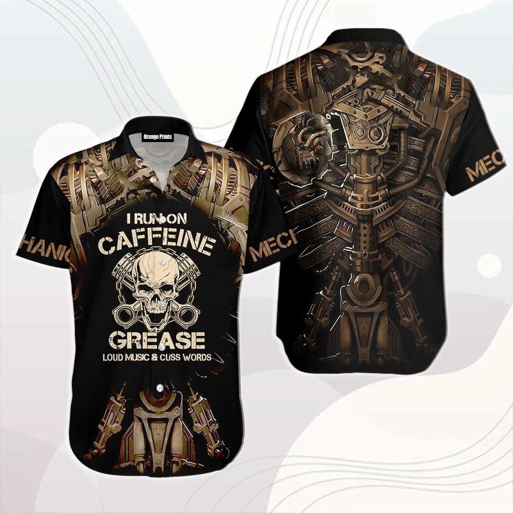 Mechanic Trendy Hawaiian Shirt For
