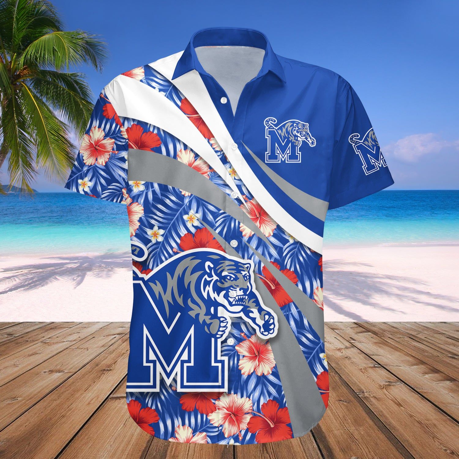 Memphis Tigers Hawaii Shirt Hibiscus Sport Style – NCAA
