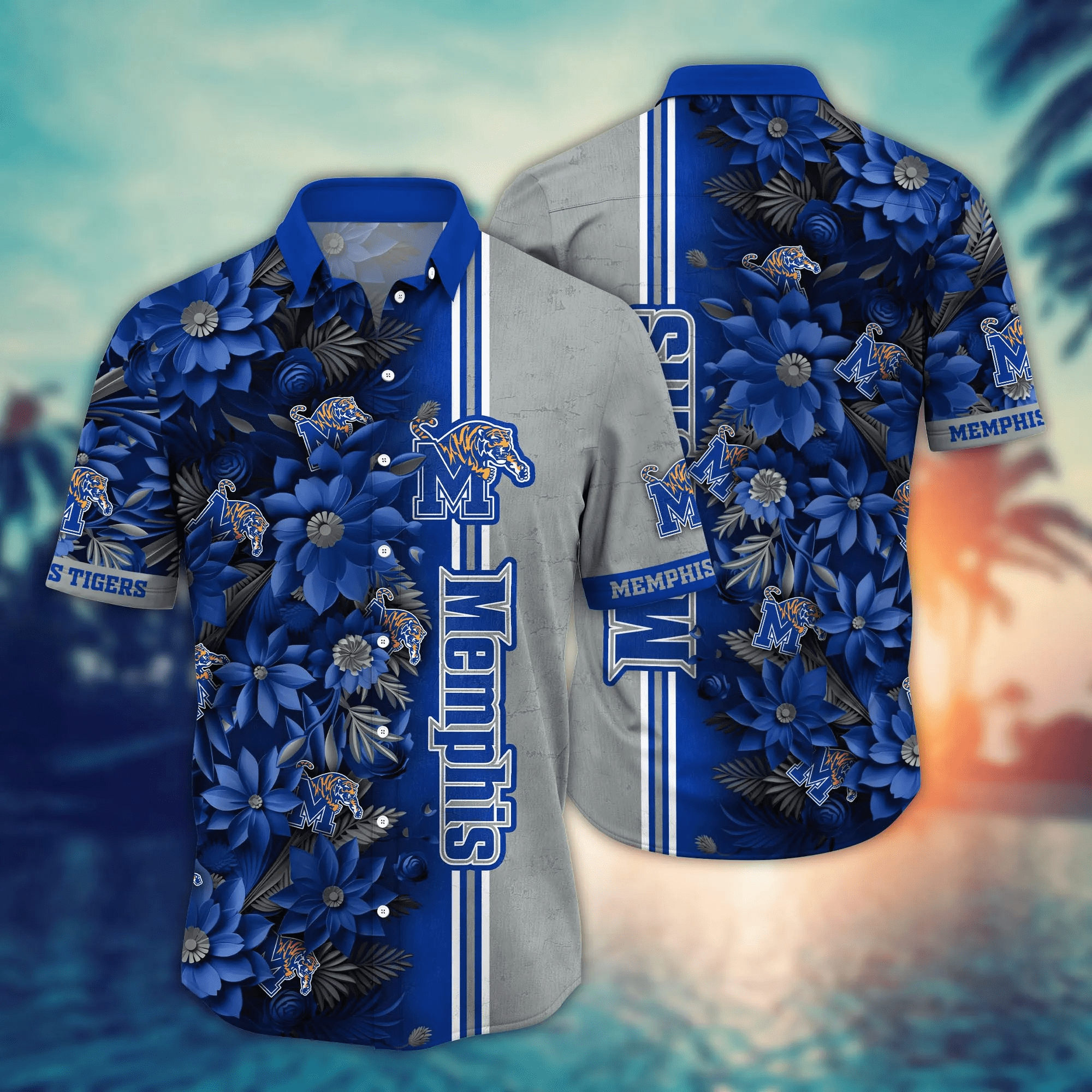 Memphis Tigers NCAA Hawaiian Shirt Custom Pool Parties Aloha Shirt Memphis Tigers NCAA Hawaiian Shirt Custom Pool Parties Aloha Shirt