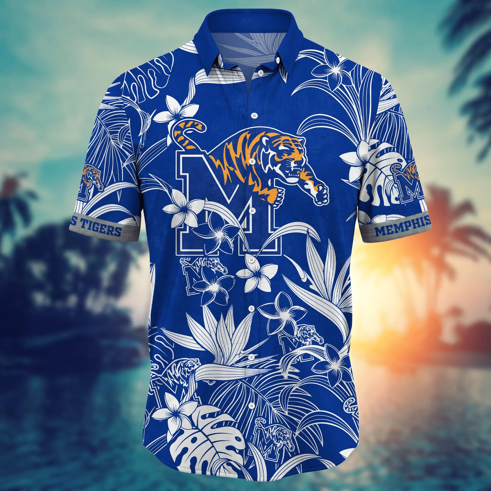 Memphis Tigers NCAA Hawaiian Shirt Hot Seasontime Aloha Shirt
