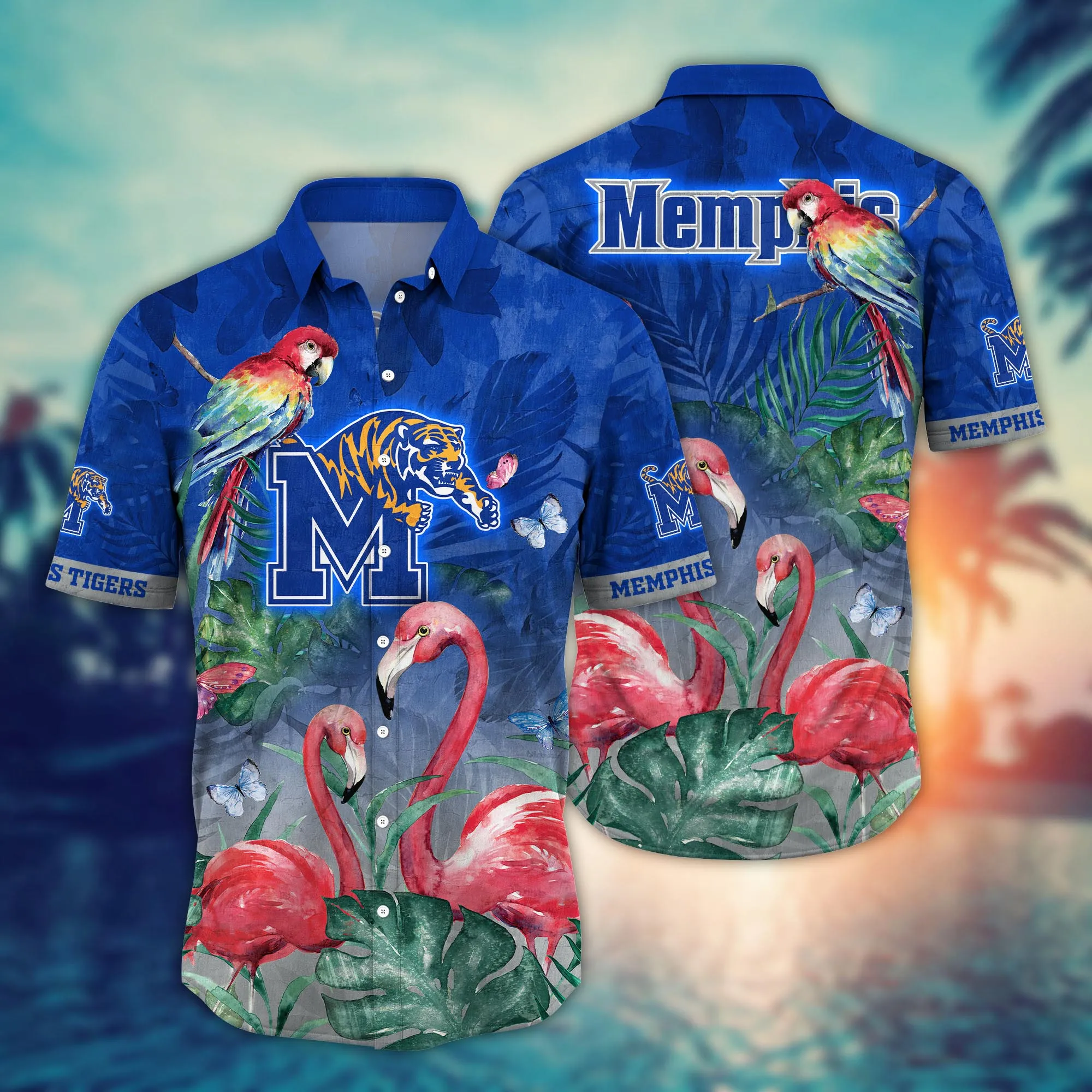 Memphis Tigers NCAA Hawaiian Shirt July Aloha Shirt