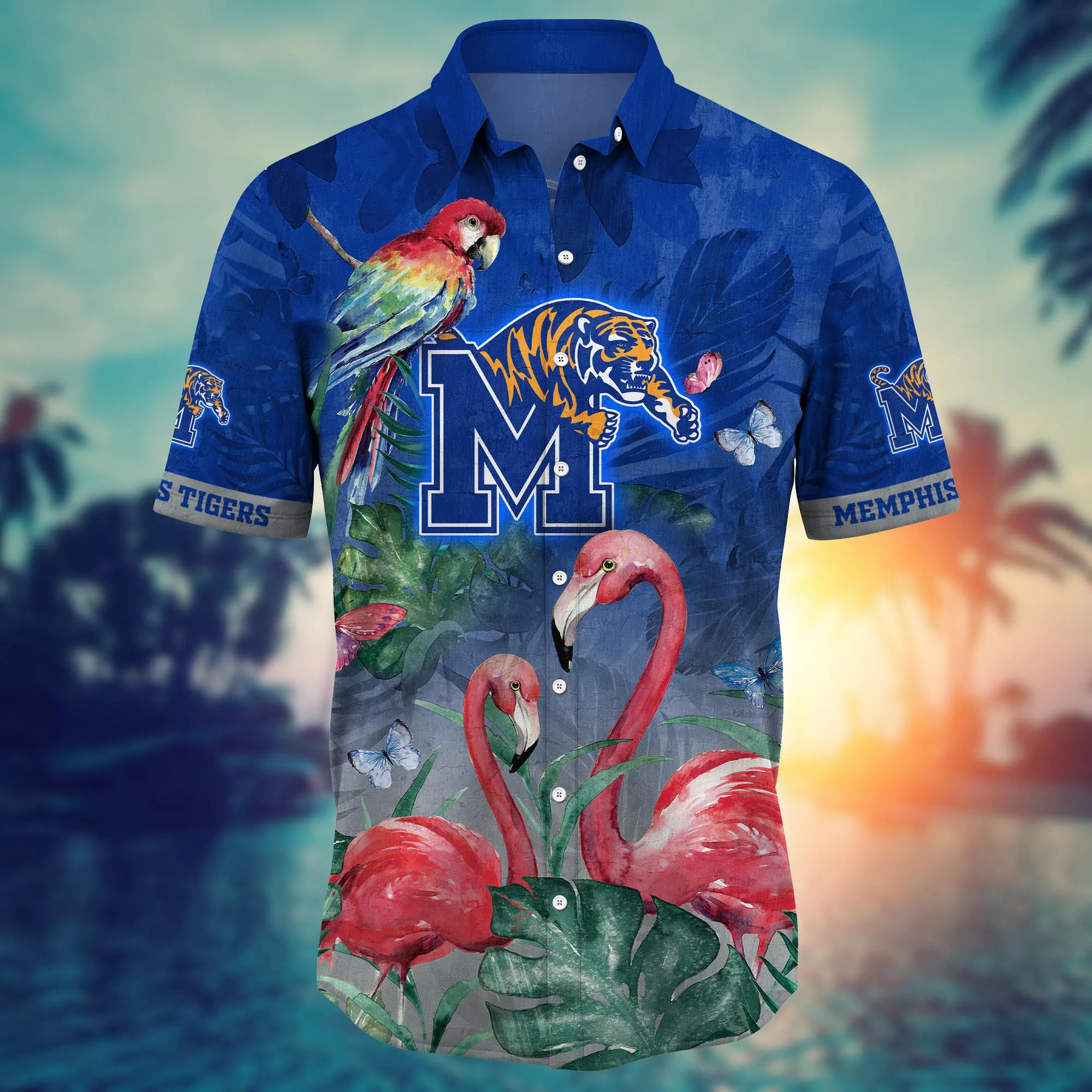 Memphis Tigers NCAA Hawaiian Shirt July Aloha Shirt