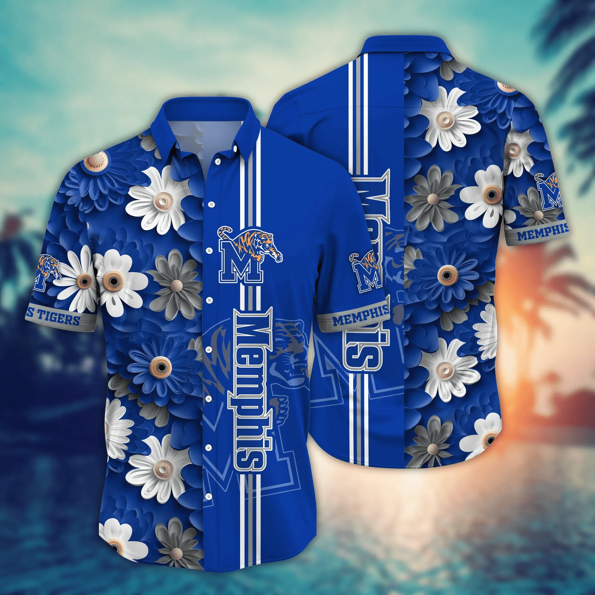 Memphis Tigers NCAA Hawaiian Shirt Warmth Aloha Shirt