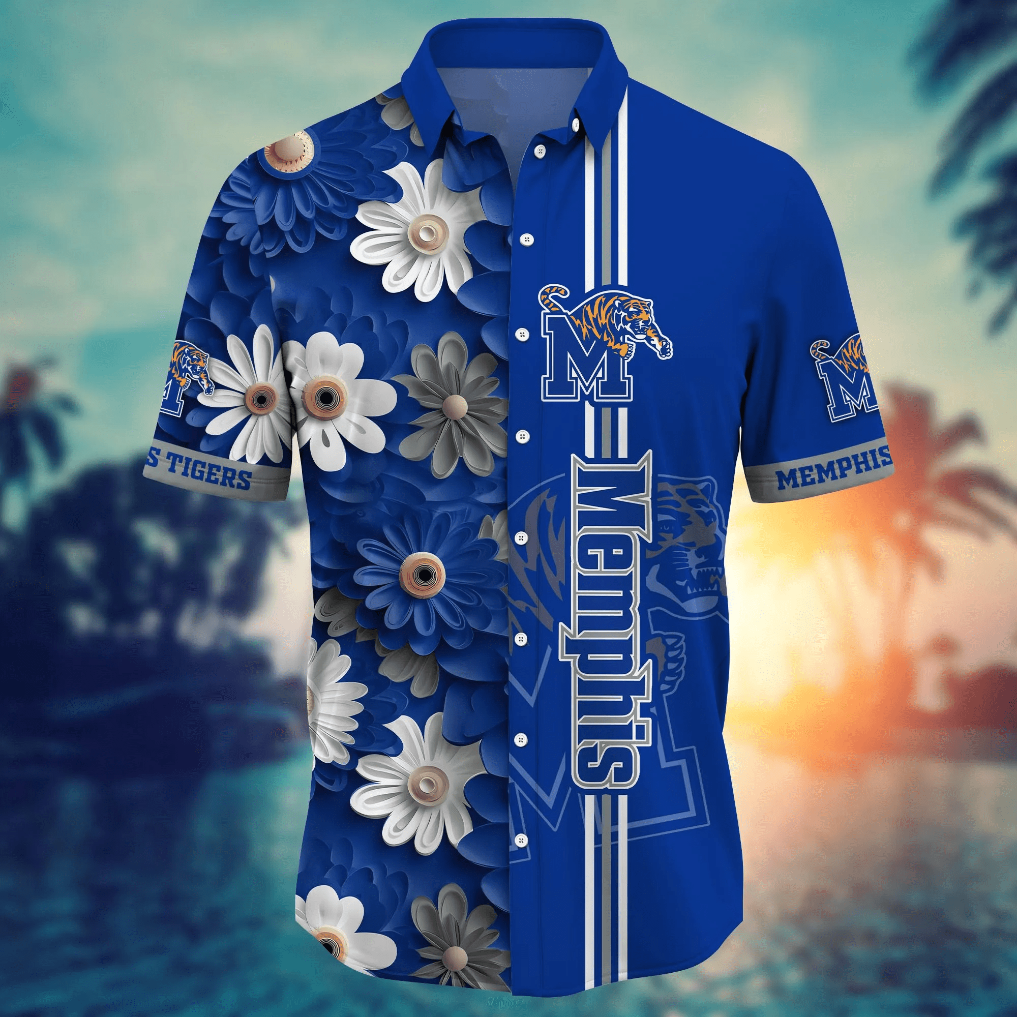 Memphis Tigers NCAA Hawaiian Shirt Warmth Aloha Shirt
