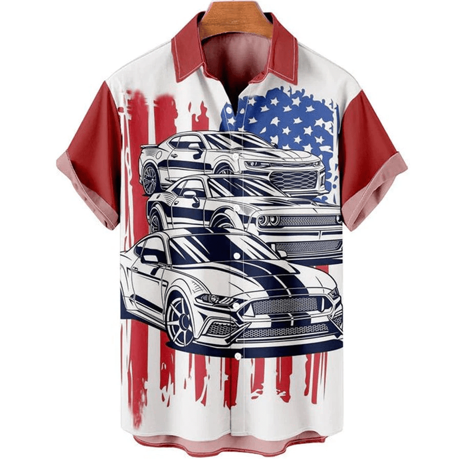Men’s Car Color Matching Daily Simple Loose Shirt, Trendy Hawaiian Shirt Vintage, Hawaii Shirts Mens Men’s Car Color Matching Daily Simple Loose Shirt, Trendy Hawaiian Shirt Vintage, Hawaii Shirts Mens