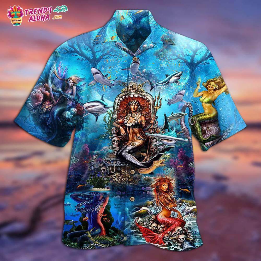 Mermaid Queen Style Hawaiian Shirt – Trendy Aloha