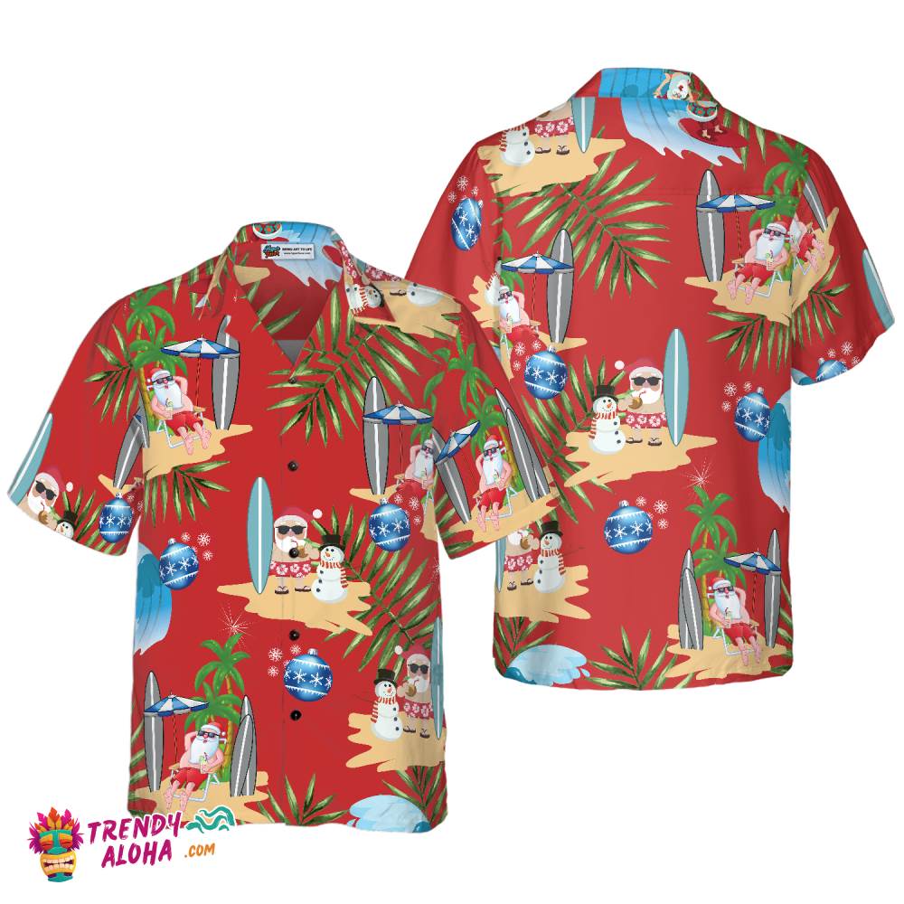 Merry Christmas Santa Claus 11 Hawaiian Shirt