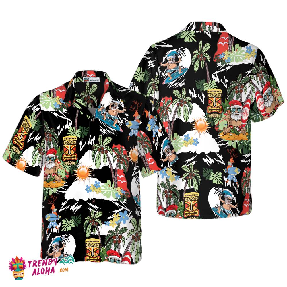Merry Christmas Santa Claus 9 Hawaiian Shirt