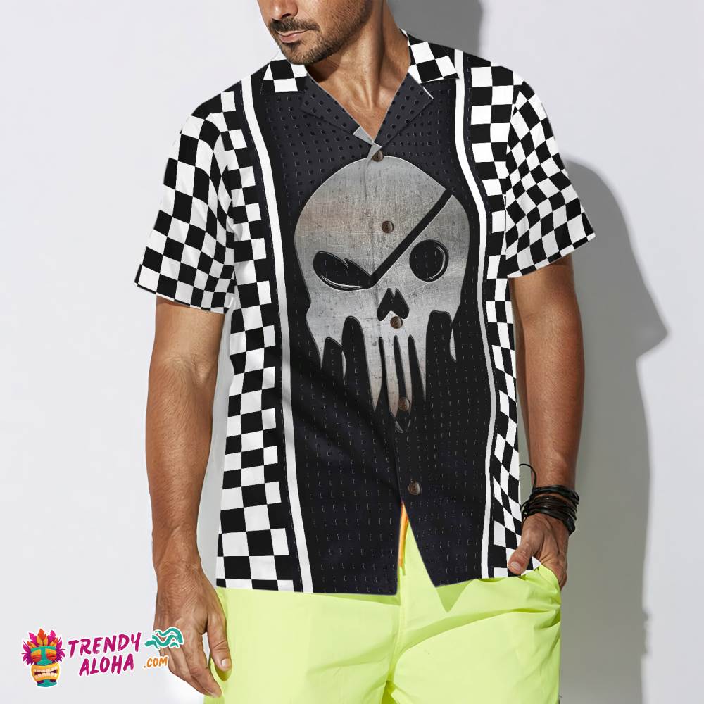 Metal Skull Golf Hawaiian Shirt Metal Skull Golf Hawaiian Shirt