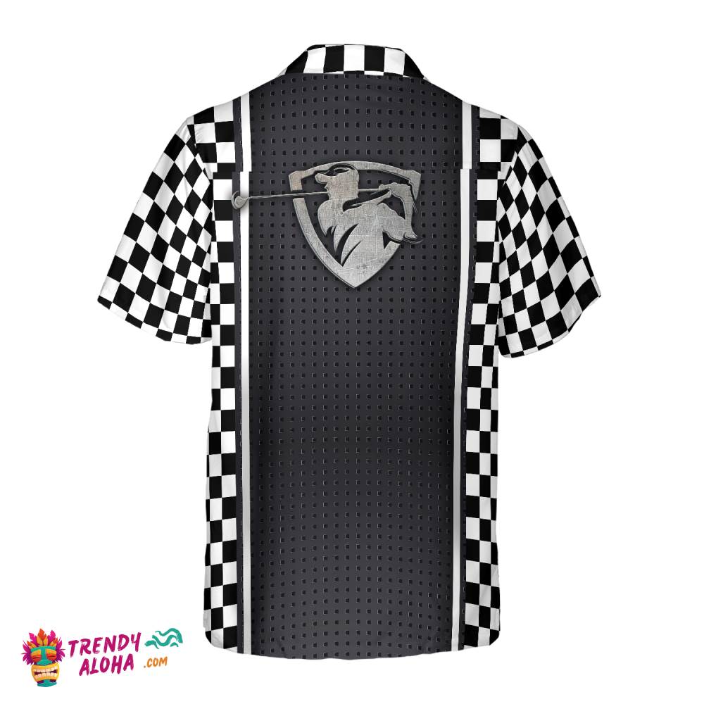 Metal Skull Golf Hawaiian Shirt