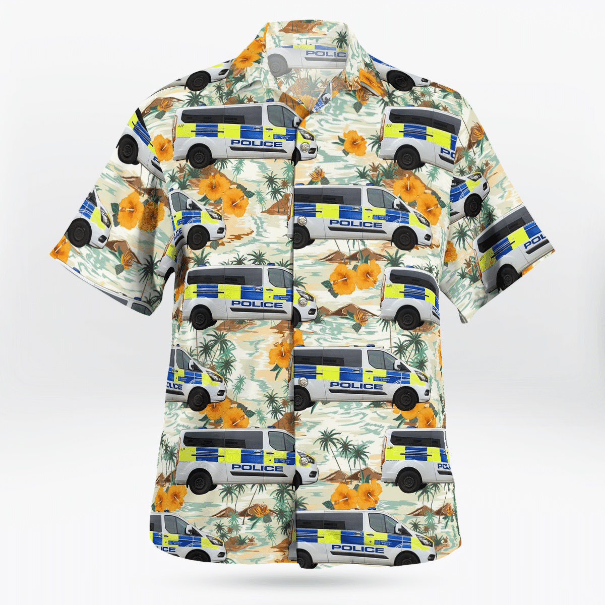 Metropolitan Police Service Ford Transit Hawaiian Shirt