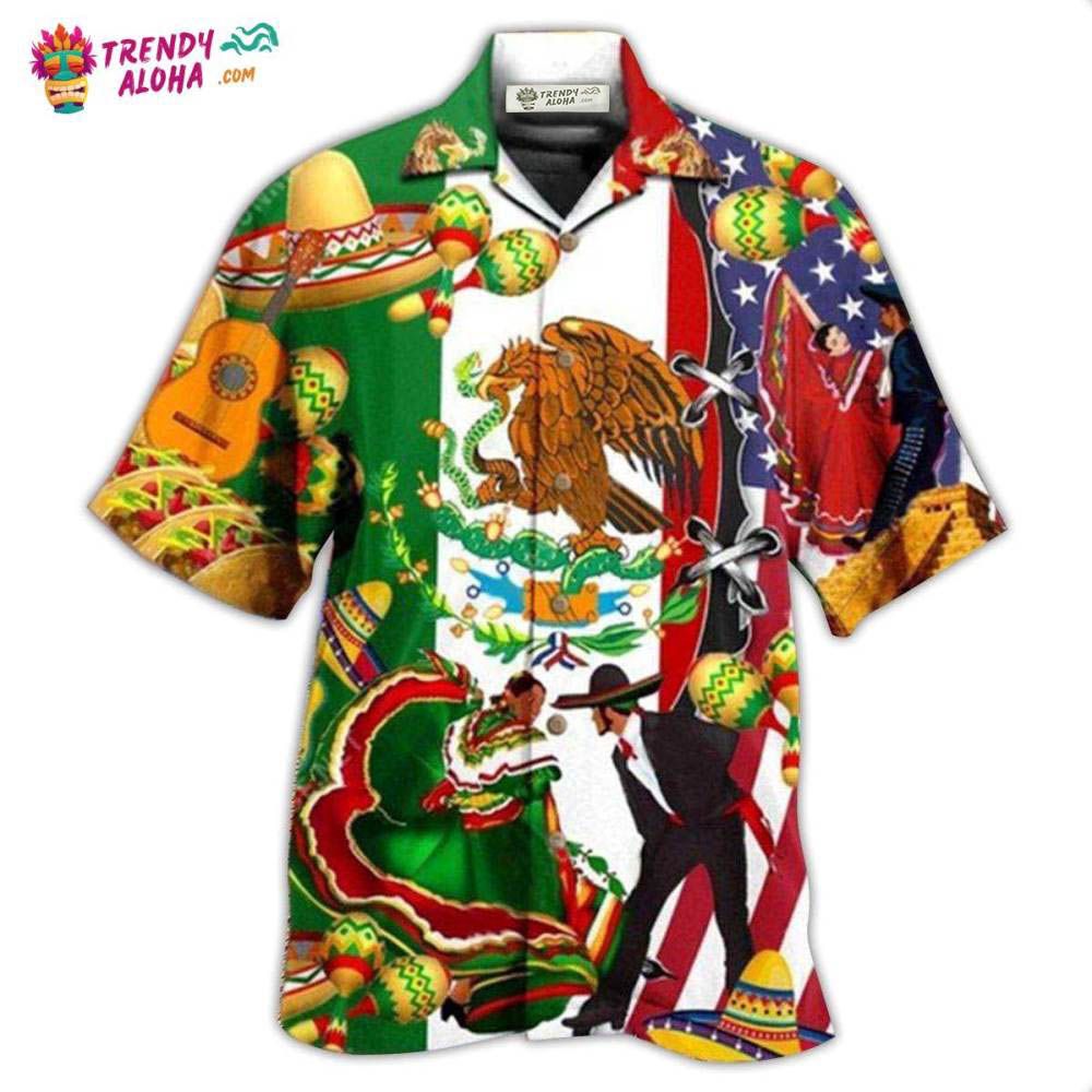 Mexican By Blood American By Birth Patriot By Choice Hawaiian Shirt – Trendy Aloha Mexican By Blood American By Birth Patriot By Choice Hawaiian Shirt – Trendy Aloha