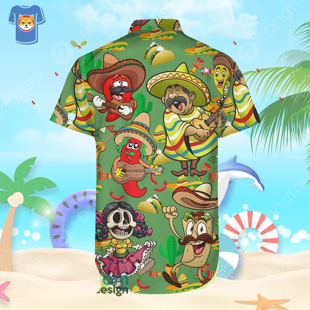Mexican Festival With Taco Food Aloha Beach Gift Hawaiian Shirt For Men And Women Mexican Festival With Taco Food Aloha Beach Gift Hawaiian Shirt For Men And Women