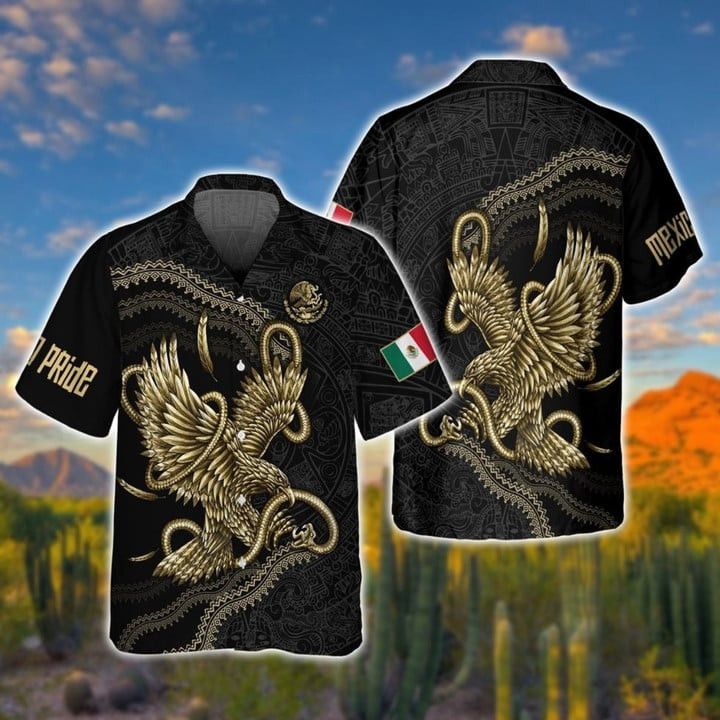 Mexico Trendy Hawaiian Shirt, 3D All Over Printed Mexican Aloha Hawaiian Beach Shirts For Men And Women, Beach Shirt
