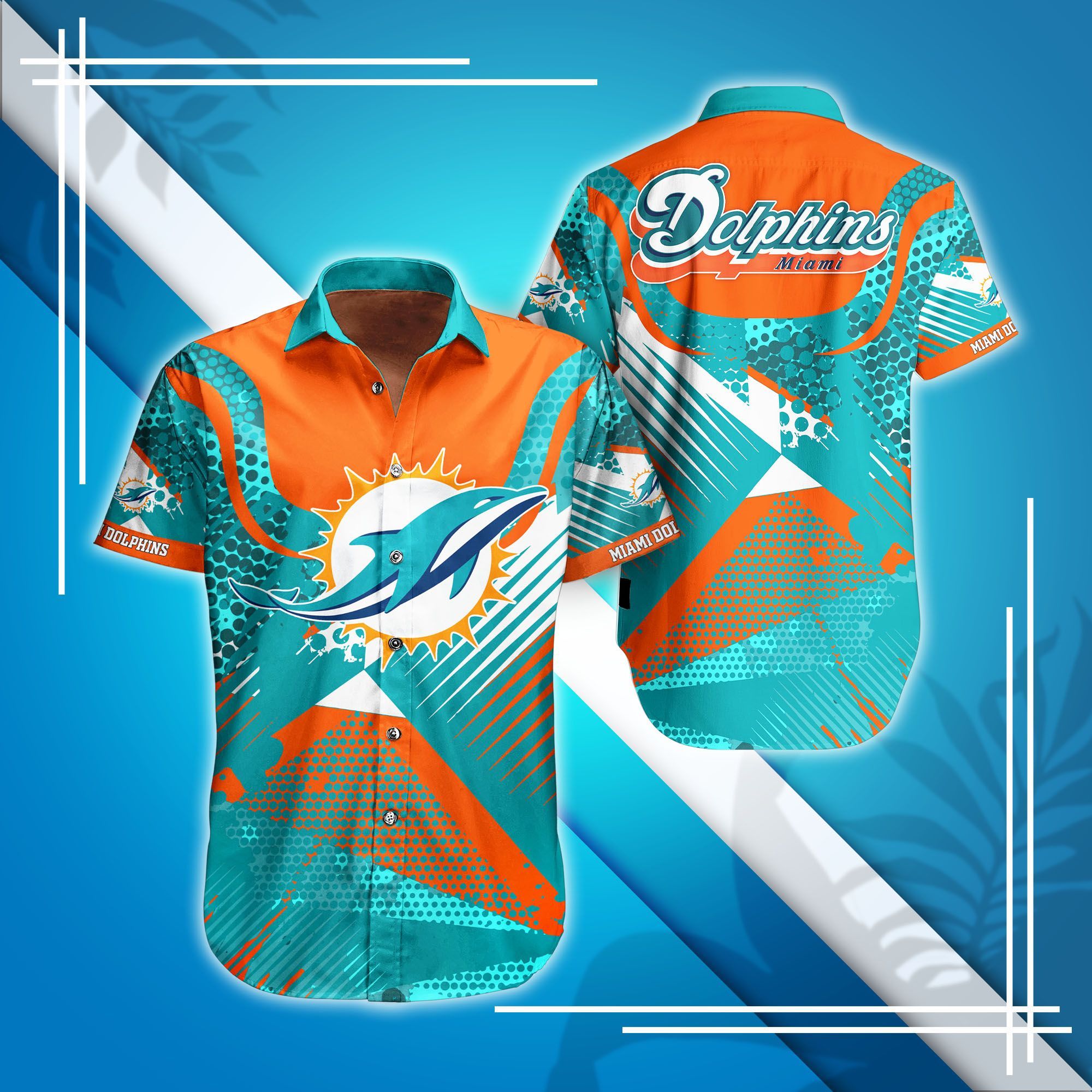 Miami Dolphins Hawaiian Shirt: NFL Top Trending Summer Collection, Trendy Aloha