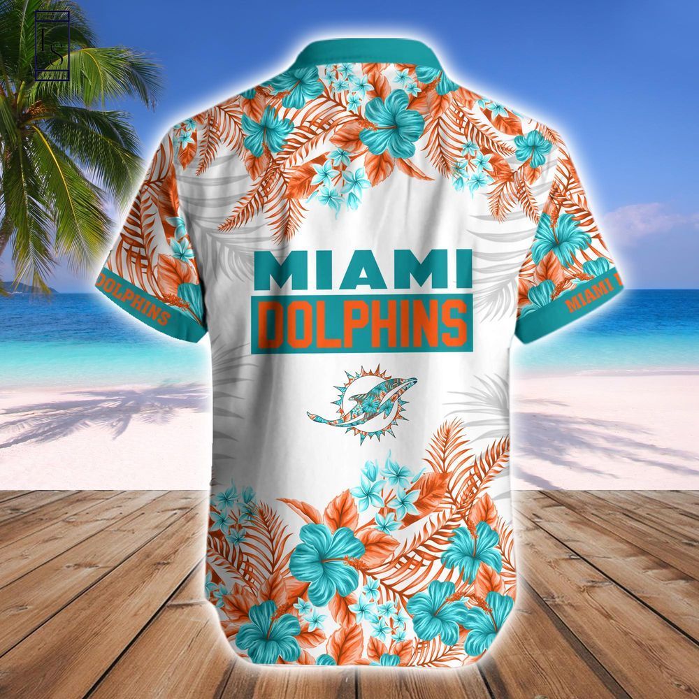 Miami Dolphins Hawaiian Shirt Short Combo Set Tropical Style