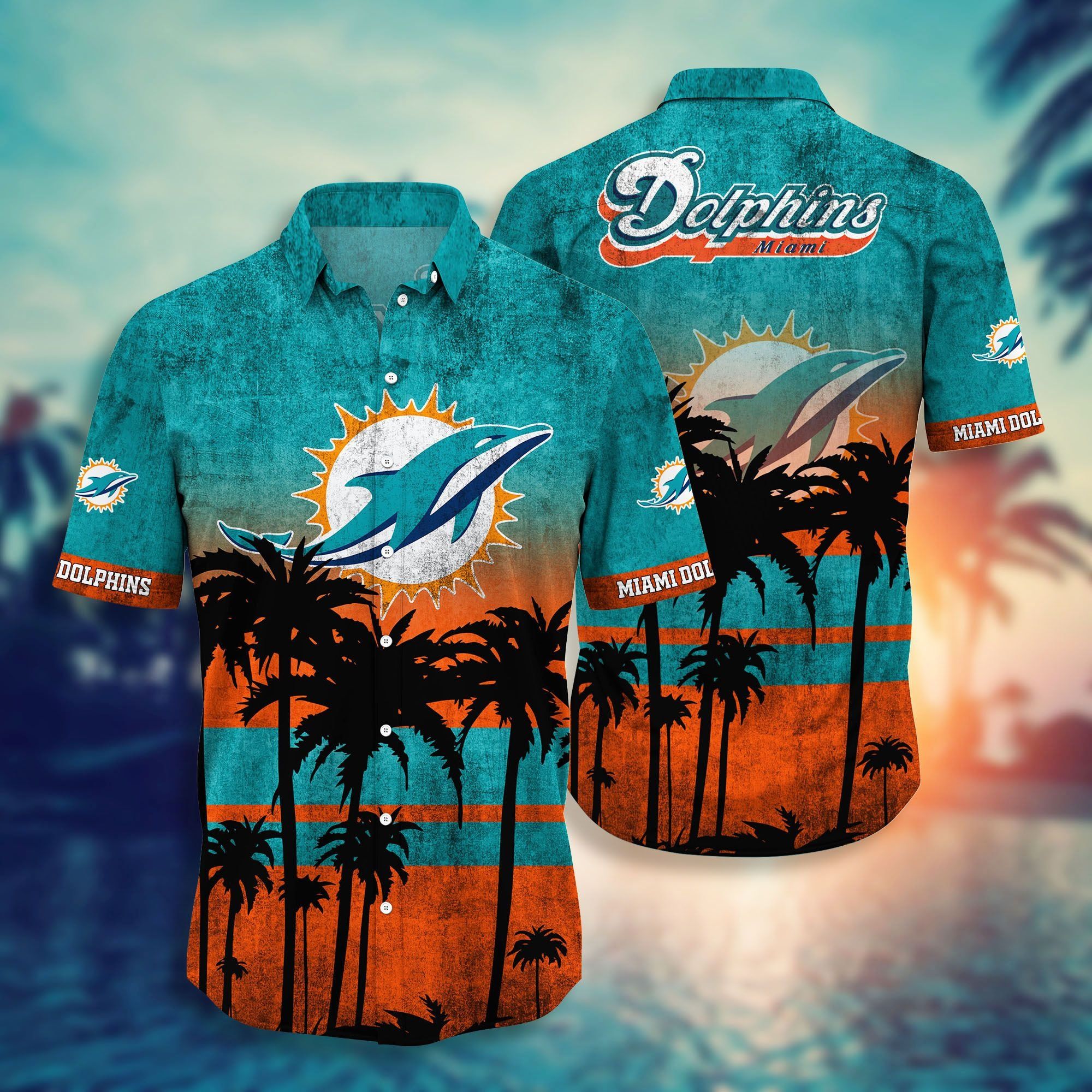 Miami Dolphins Hawaiian Shirt: Short Style Hot Trending, Summer Collection, Trendy Aloha