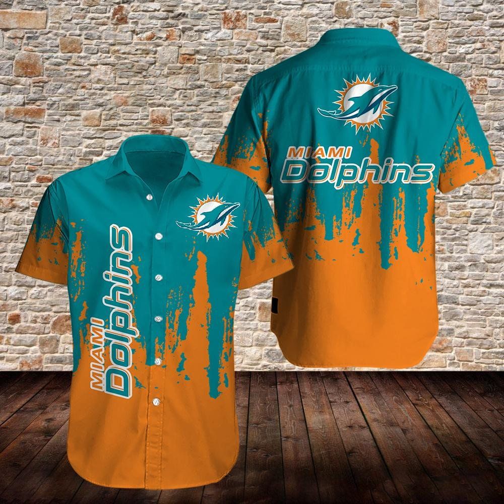 Miami Dolphins Hawaiian Shirt: Trendy Aloha Design 08, Limited Edition