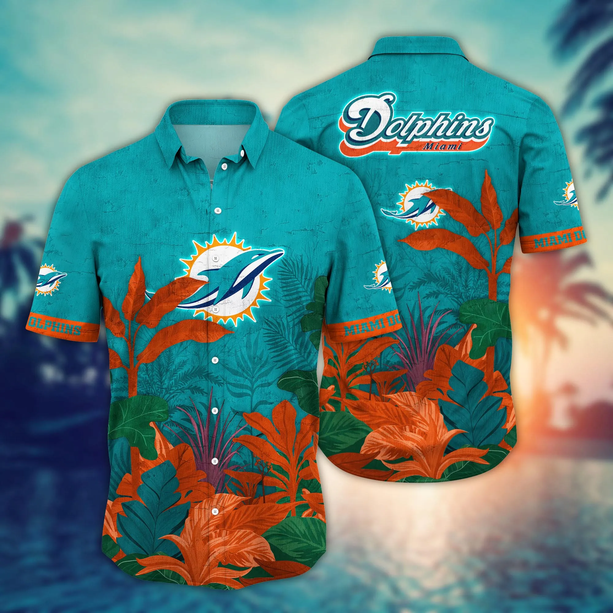 Miami Dolphins NFL Hawaiian Shirt Sun Dresses Aloha Shirt