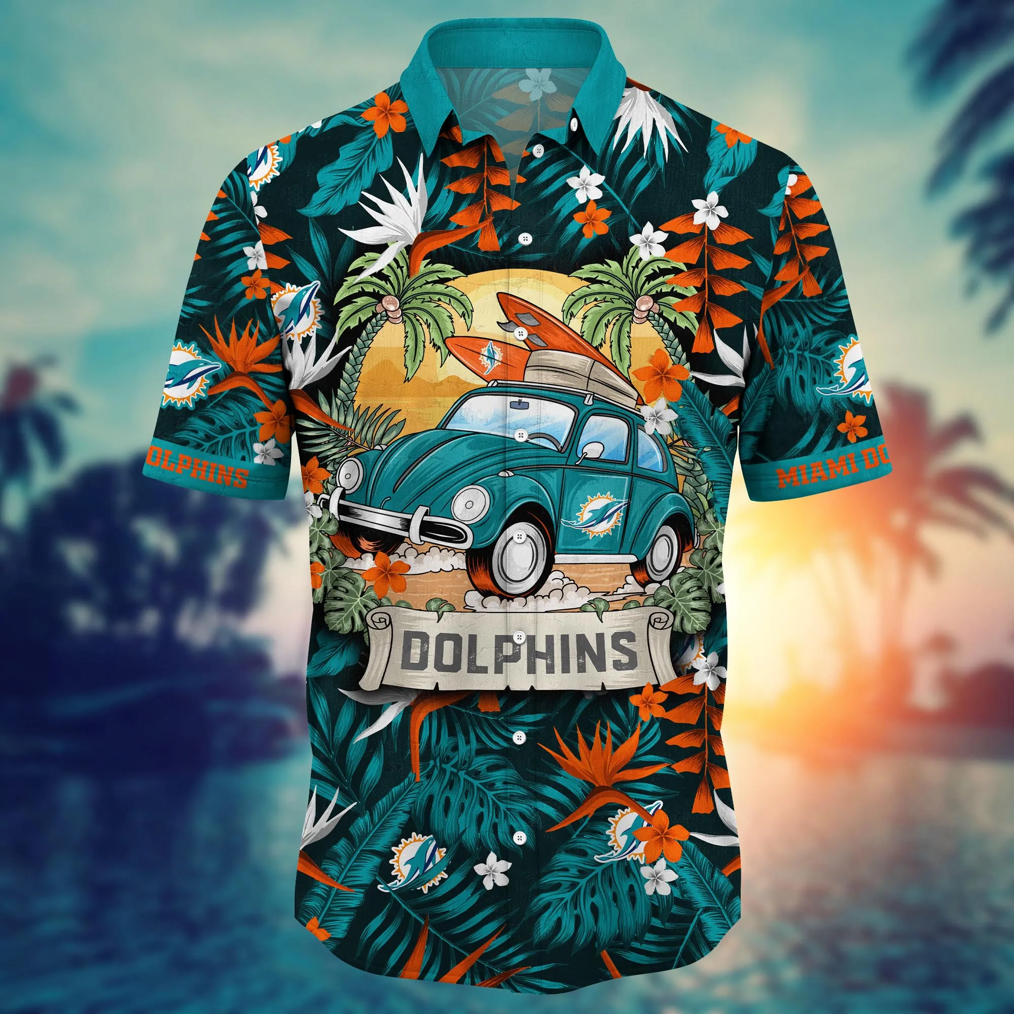 Miami Dolphins NFL Hawaiian Shirt Tropicaltime Championship Game Shirts