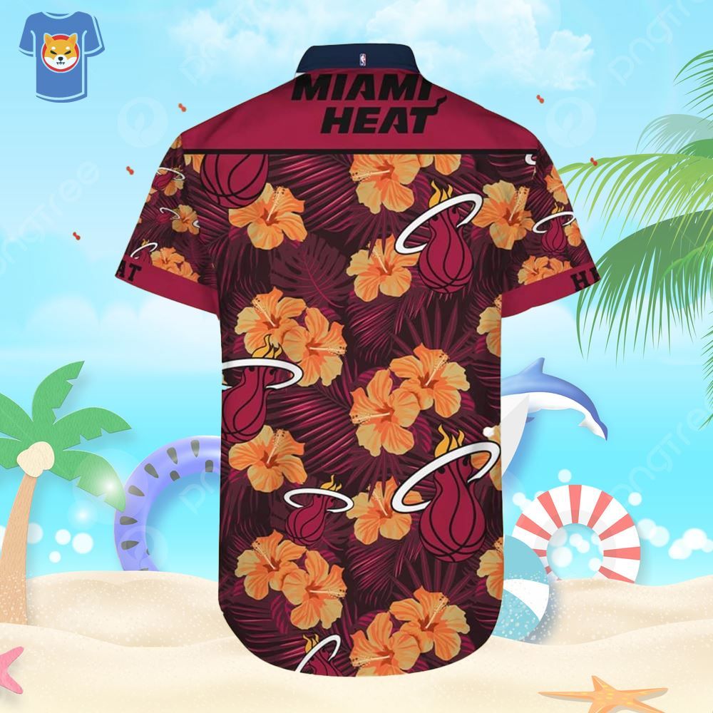 Miami Heat Beach Shirt Men And Women Gift Hawaiian Shirt