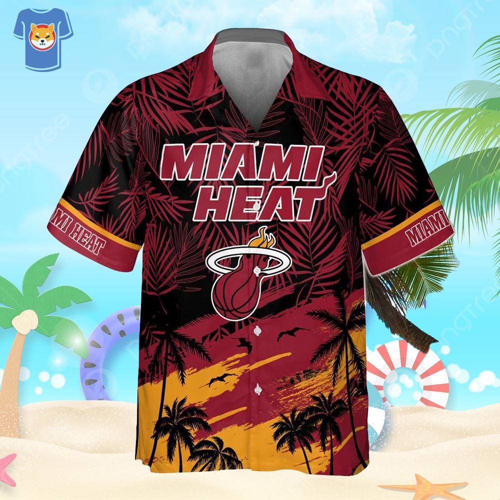 Miami Heats National Basketball Association Hawaiian Shirt