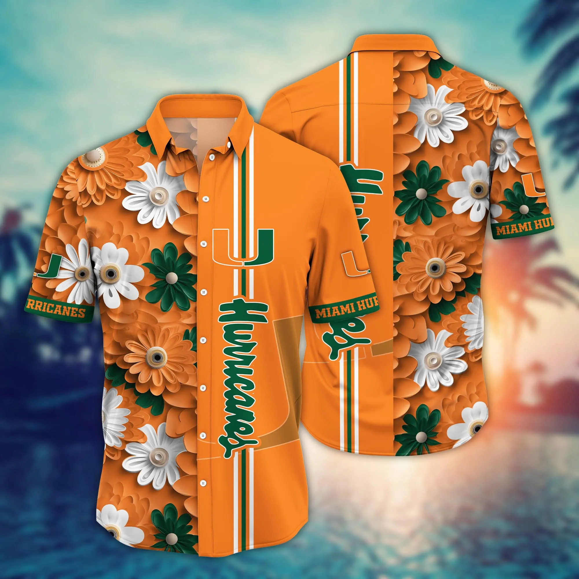 Miami Hurricanes NCAA Hawaiian Shirt Scorcher Aloha Shirt