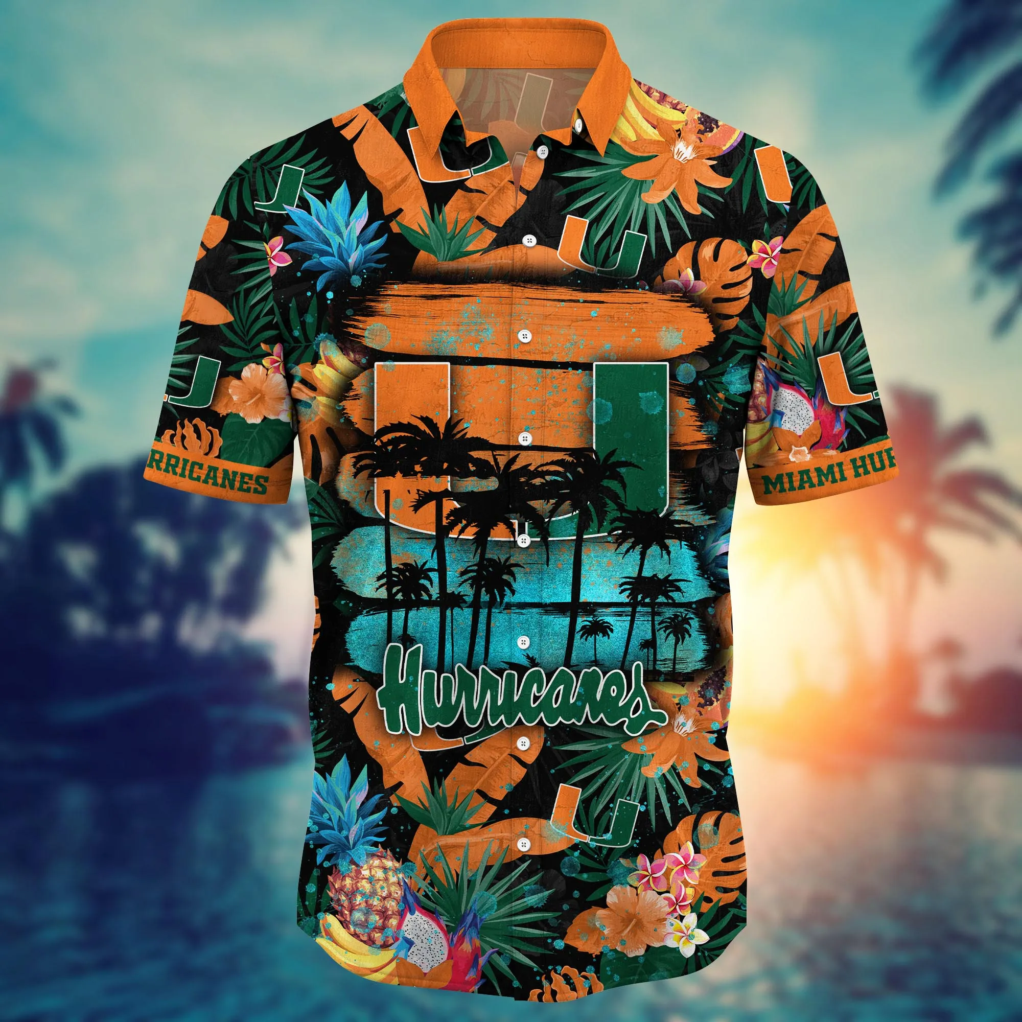 Miami Hurricanes NCAA Hawaiian Shirt Warmthtime Aloha Shirt