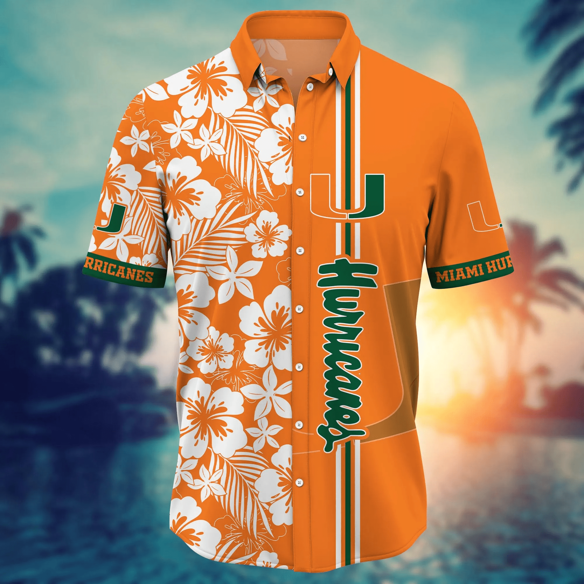 Miami Hurricanes NCAA Hawaiian Shirt Watermelonstime Aloha Shirt