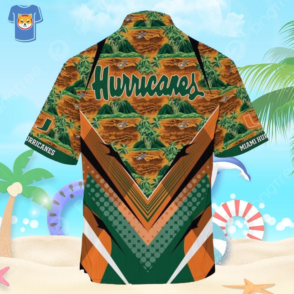 Miami Hurricanes Summer Hawaiian Shirt For Sports Fans This Season Best Gift For Fans