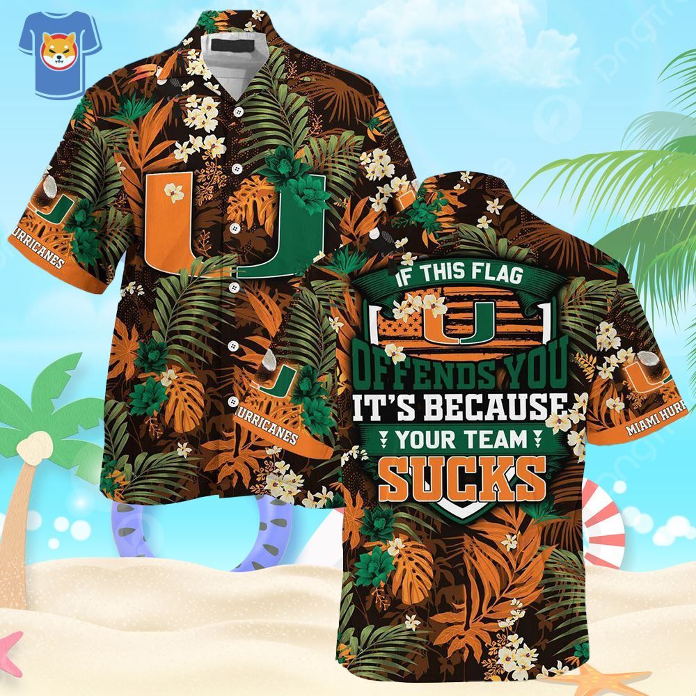 Miami Hurricanes Summer This Season Gift Hawaiian Shirt