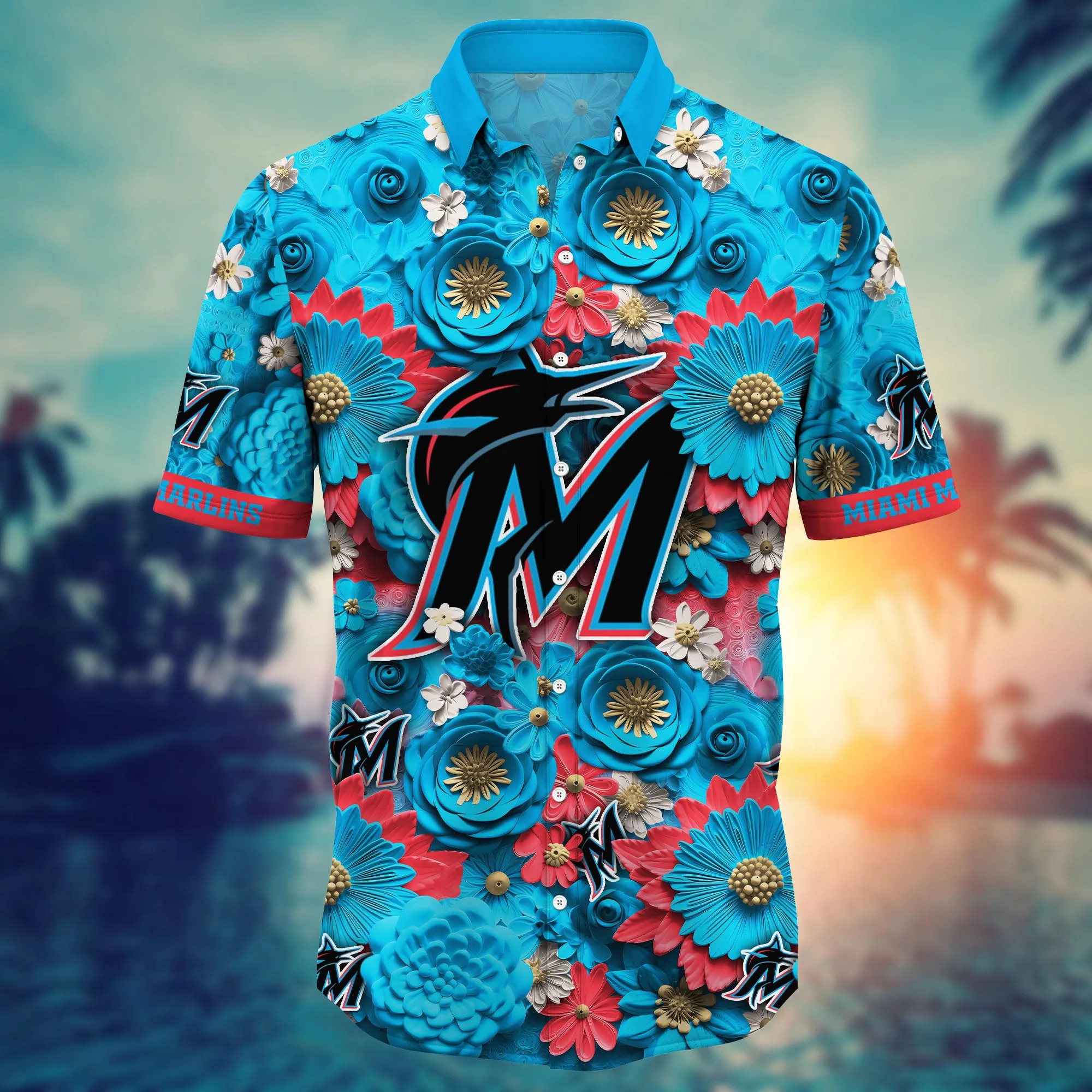 Miami Marlins MLB Hawaiian Shirt Trending For This Summer Customize Shirt Any Team