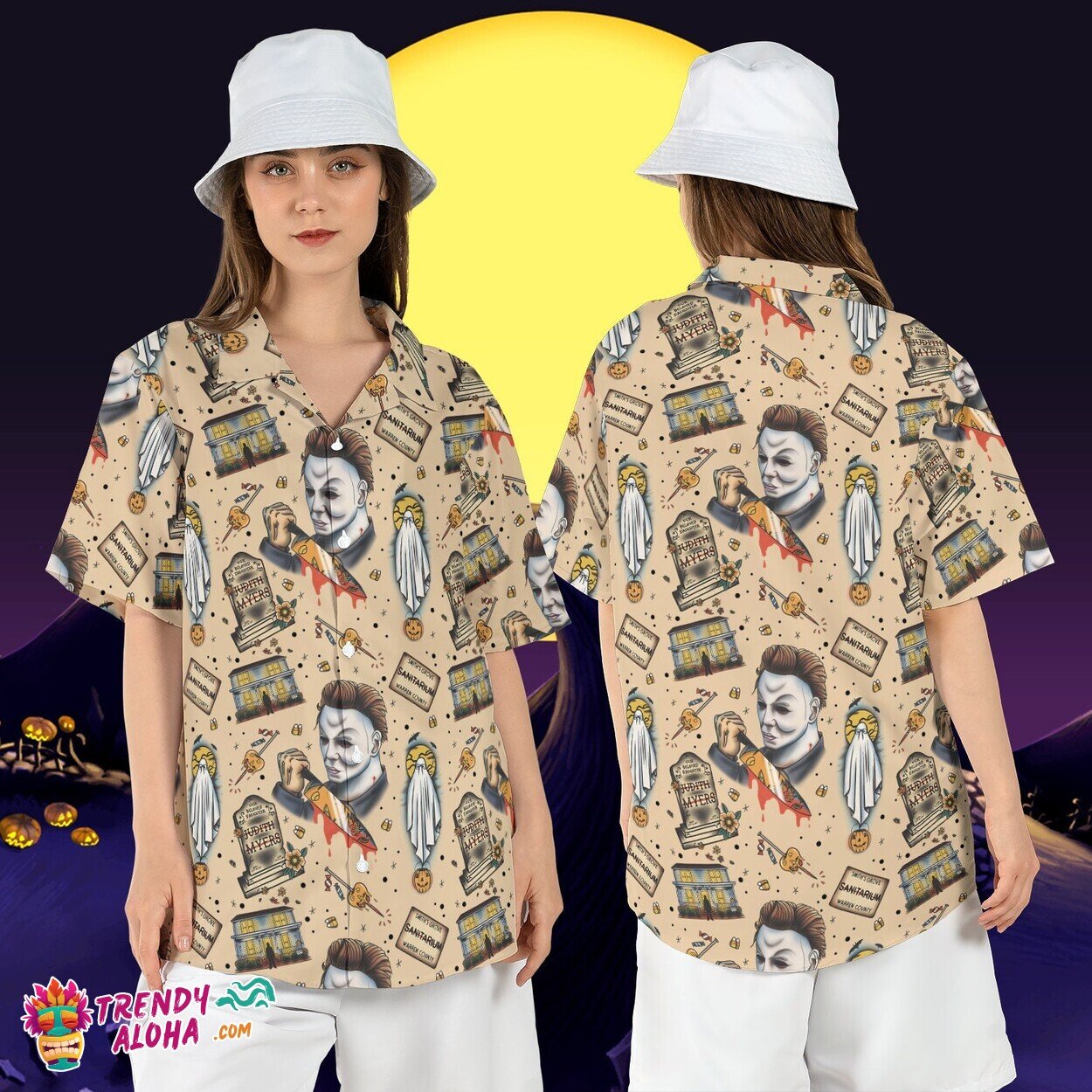 Michael Myers Halloween Haddonfield Illinois Scary Shirt