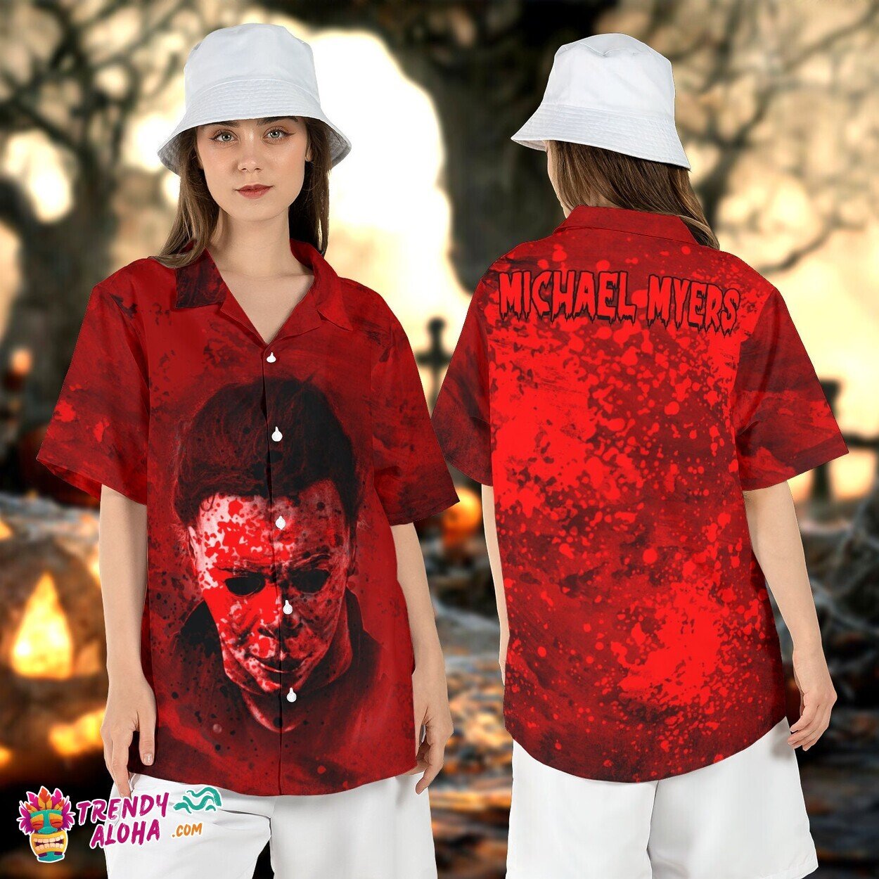 Michael Myers Slasher Horror Movie Halloween Character Shirt