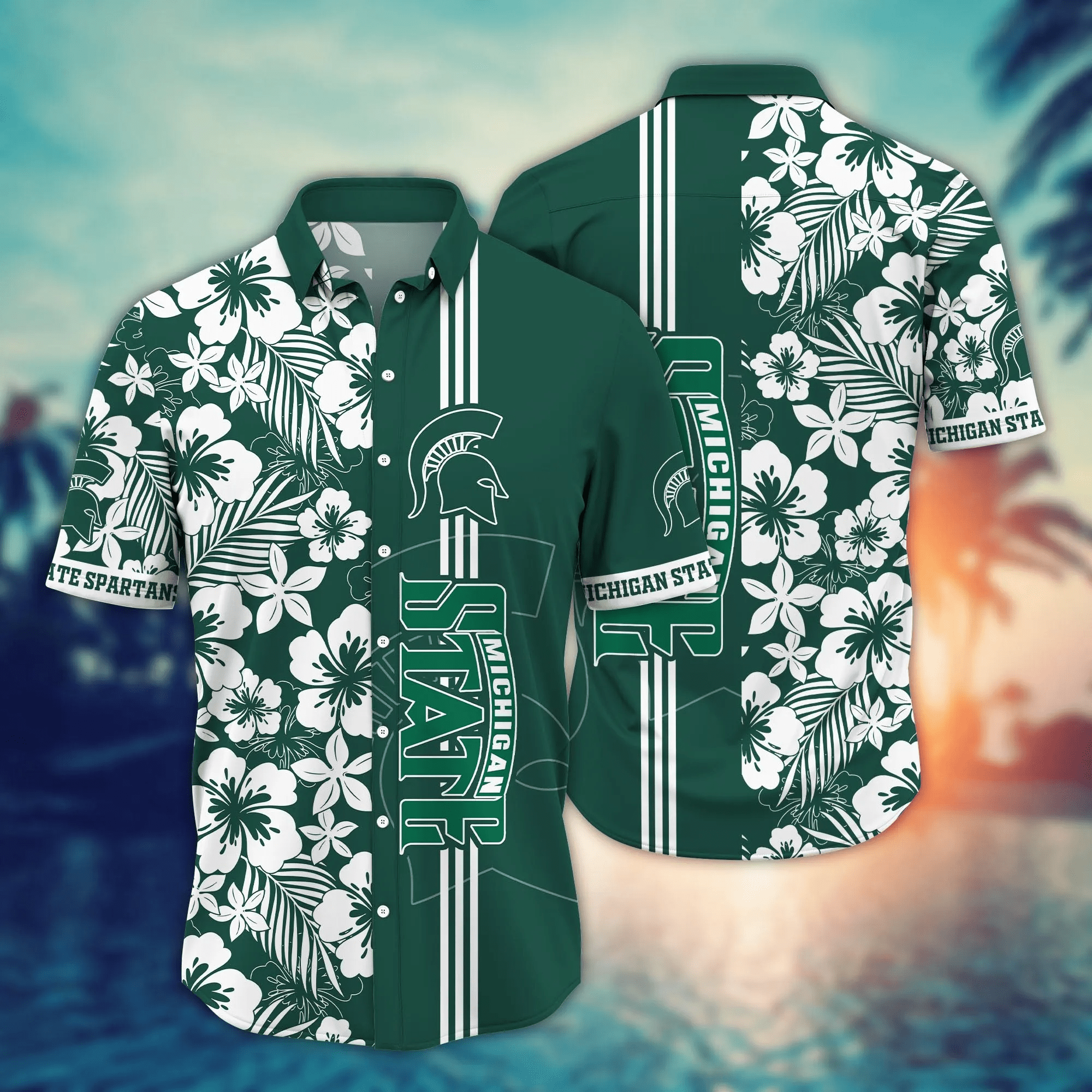 Michigan State Spartans NCAA Hawaiian Shirt Ceiling Fanstime Aloha Shirt Michigan State Spartans NCAA Hawaiian Shirt Ceiling Fanstime Aloha Shirt
