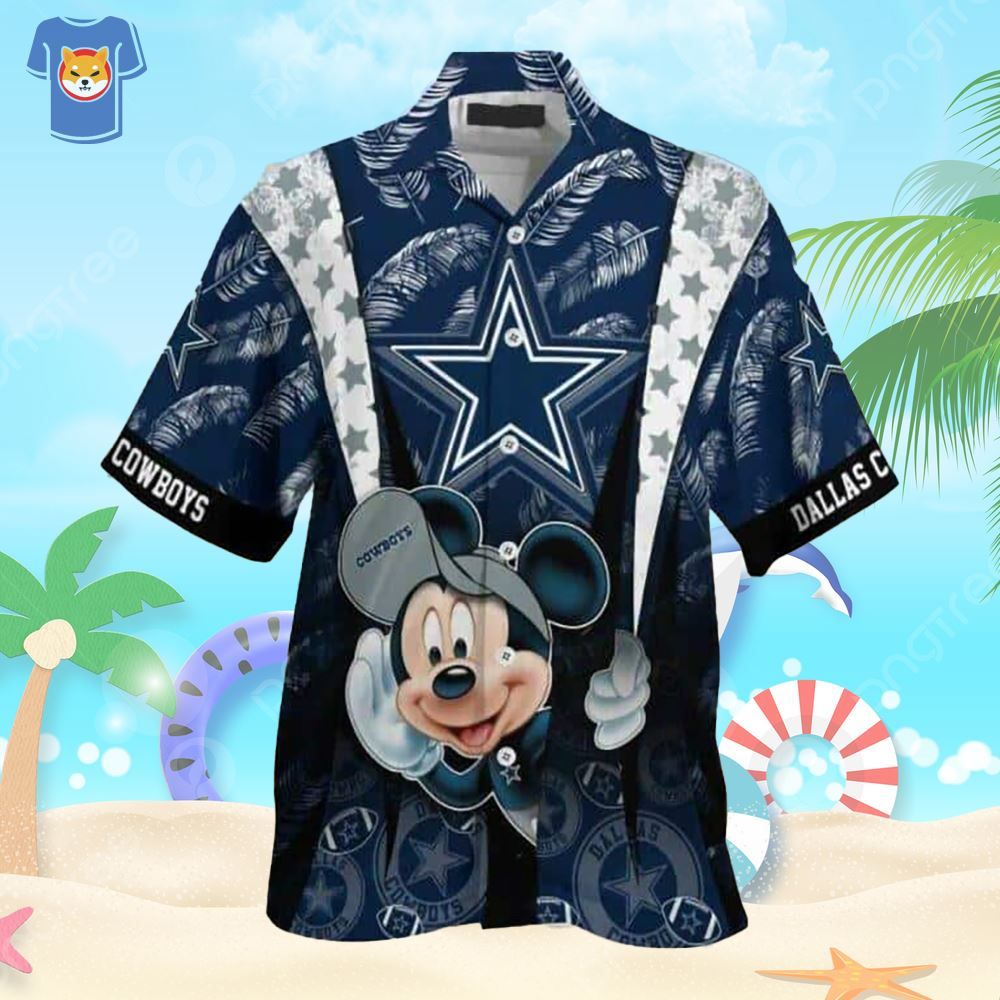Mickey Mouse Dallas Cowboys Hawaiian Adventure